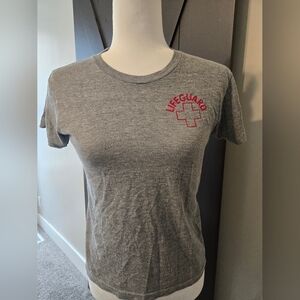 American Apparel Gray Track T-Shirt
